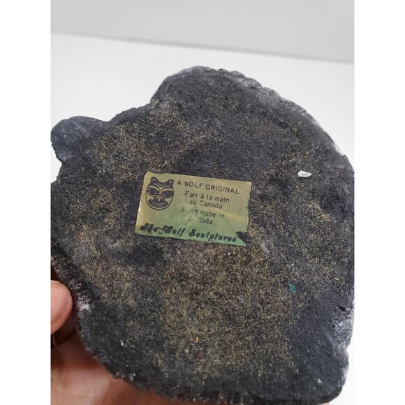 Owl Family Sculpture - Mamma Owl and 2 Baby Owls Figurine - Wolf Sculptures - - Picture 4 of 10